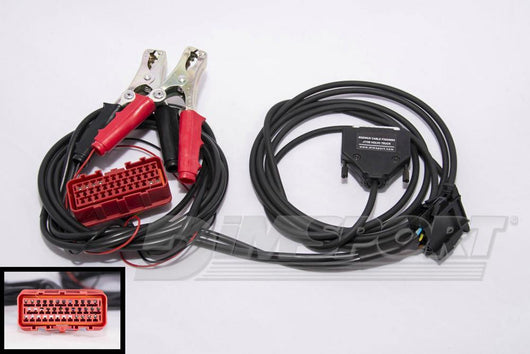 VOLVO TRUCK harness with 8 pin diagnostic connector + LUCAS ECU OBDII connector - DimsportShop.co.uk