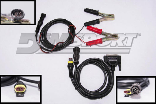 FENDT/MF 4 pin diagnostic connector with external power feeding (CAN comm.) - DimsportShop.co.uk